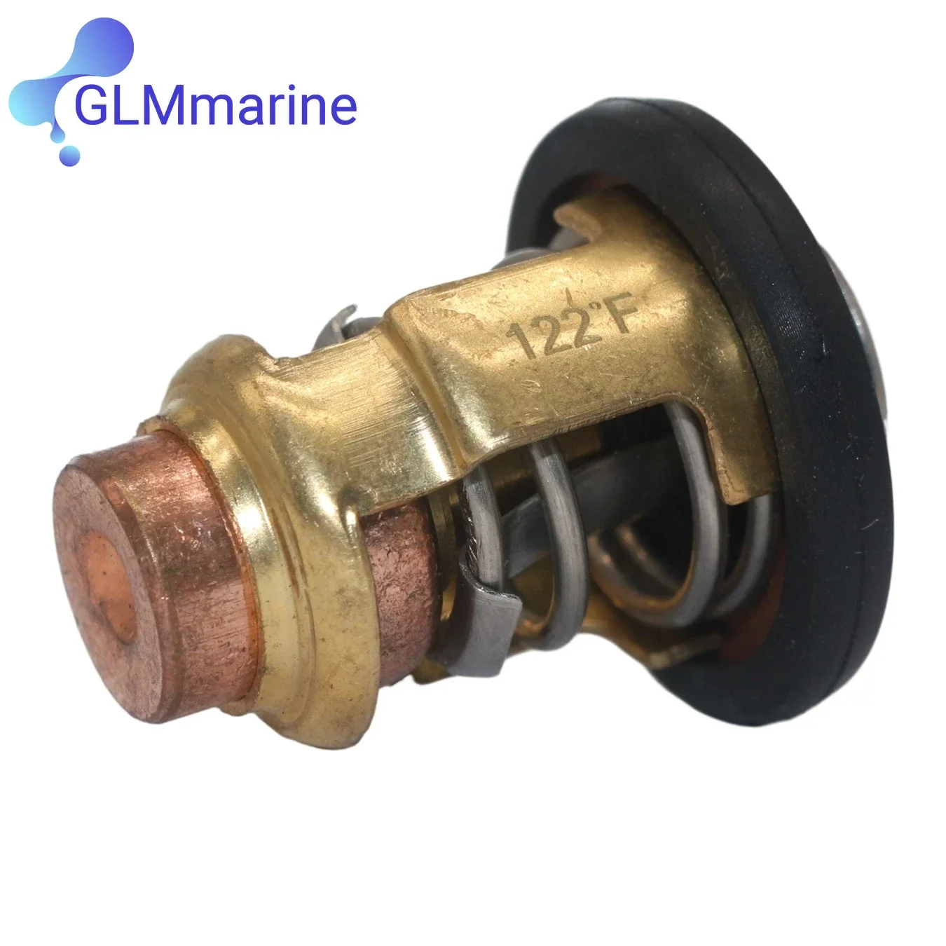 50℃122℉ Outboard Thermostat Kit 688-12411 Fits for Yamaha 20 To 250 HP Parson F15 F20 Motors 688-12411-00 6E5-12411-00 18-3540