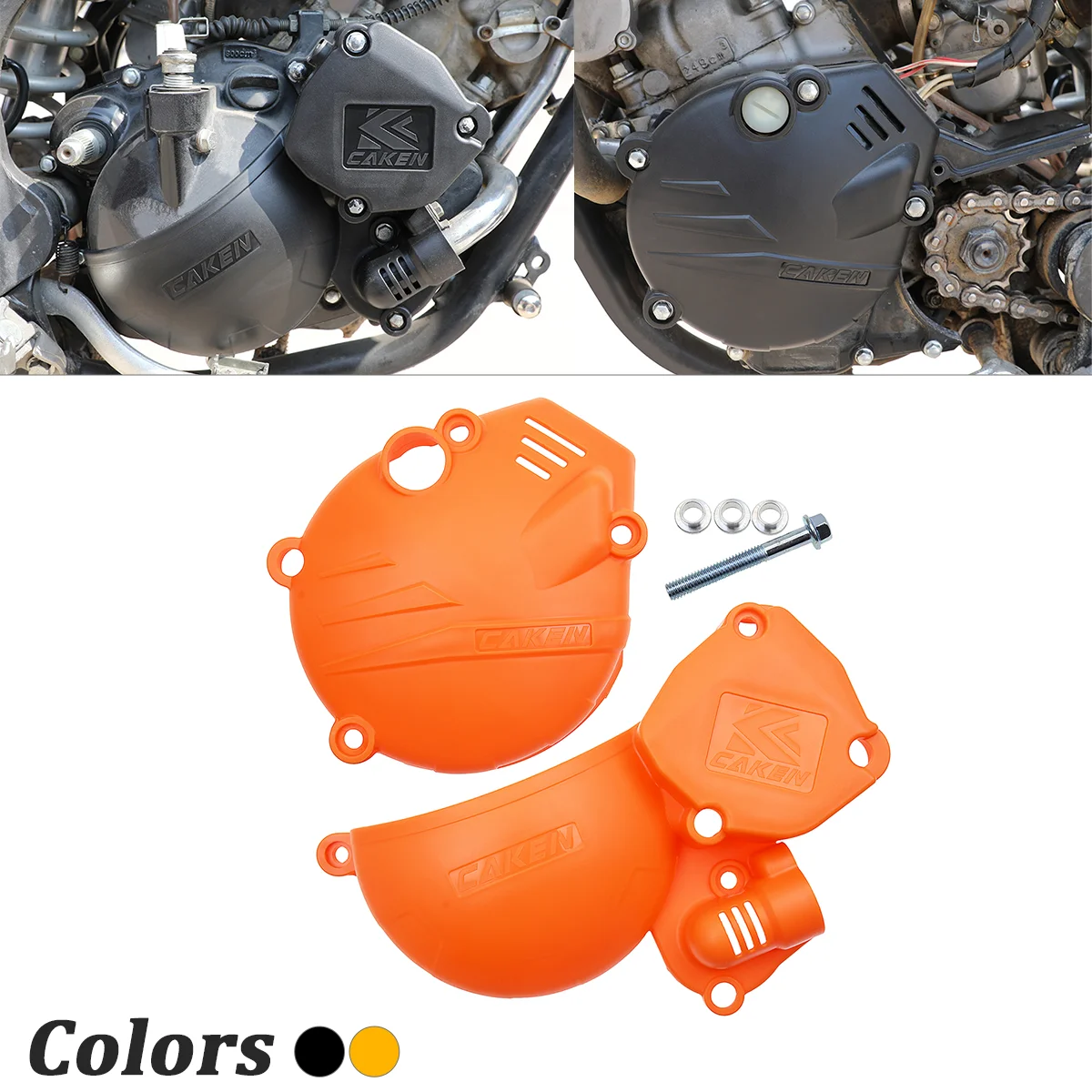 

Motorcycle engine clutch protective housing protective cover For Hengjian HJ250 2 Stroke Kayo KT250 YAMAHA DT230 GPX TSE250R