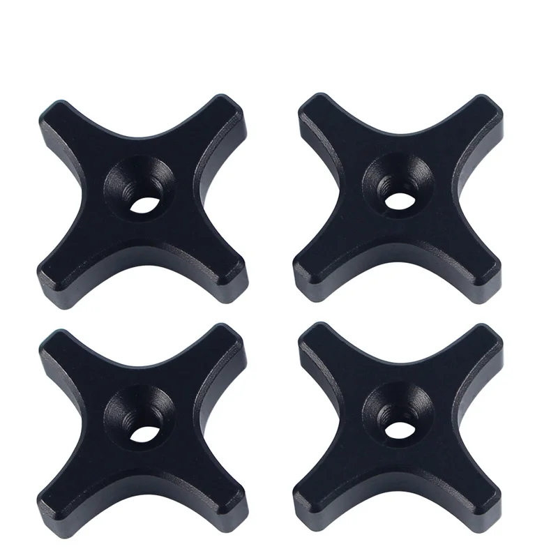 Black Bed Leveling Nuts For compatible with for u1 For 3d Printer - 18.5mm Outer Diameter 6mm Threaded Bore for M6 Mounting