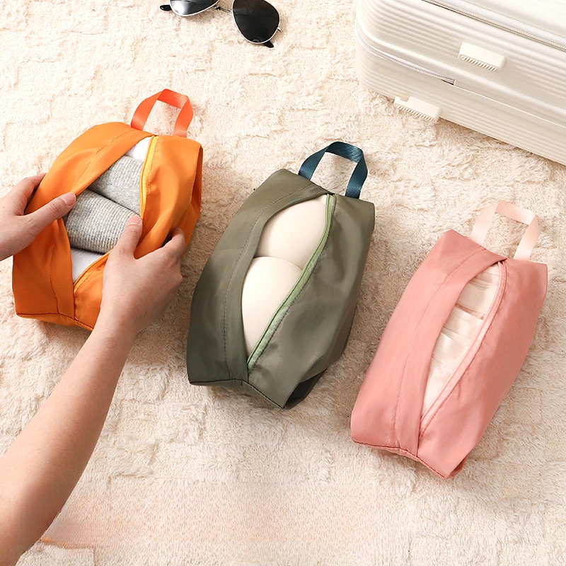 

Travel Underwear Bag Multi Purpose Grocery Luggage Organizer Dust-Proof Washed Cloth Storage Bag Travel sStorages Bags