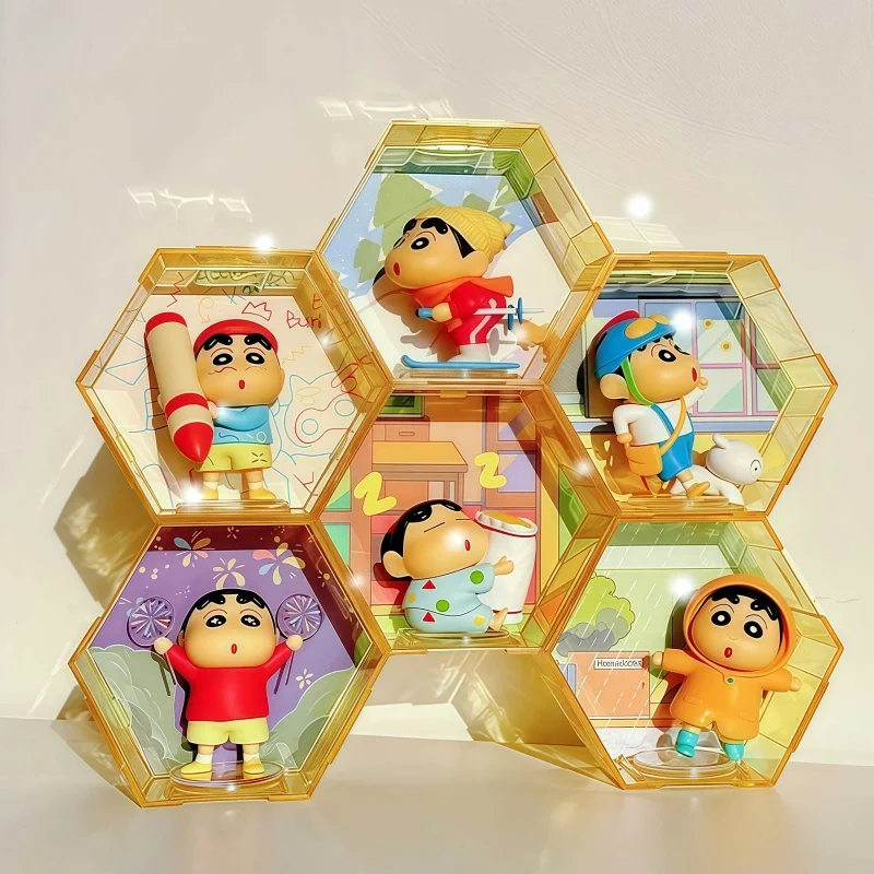 

Official Original Creative Crayon Small New Blind Box Tide Play Hand Do Cute Doll 6666 Decoration Birthday Gift In Stock