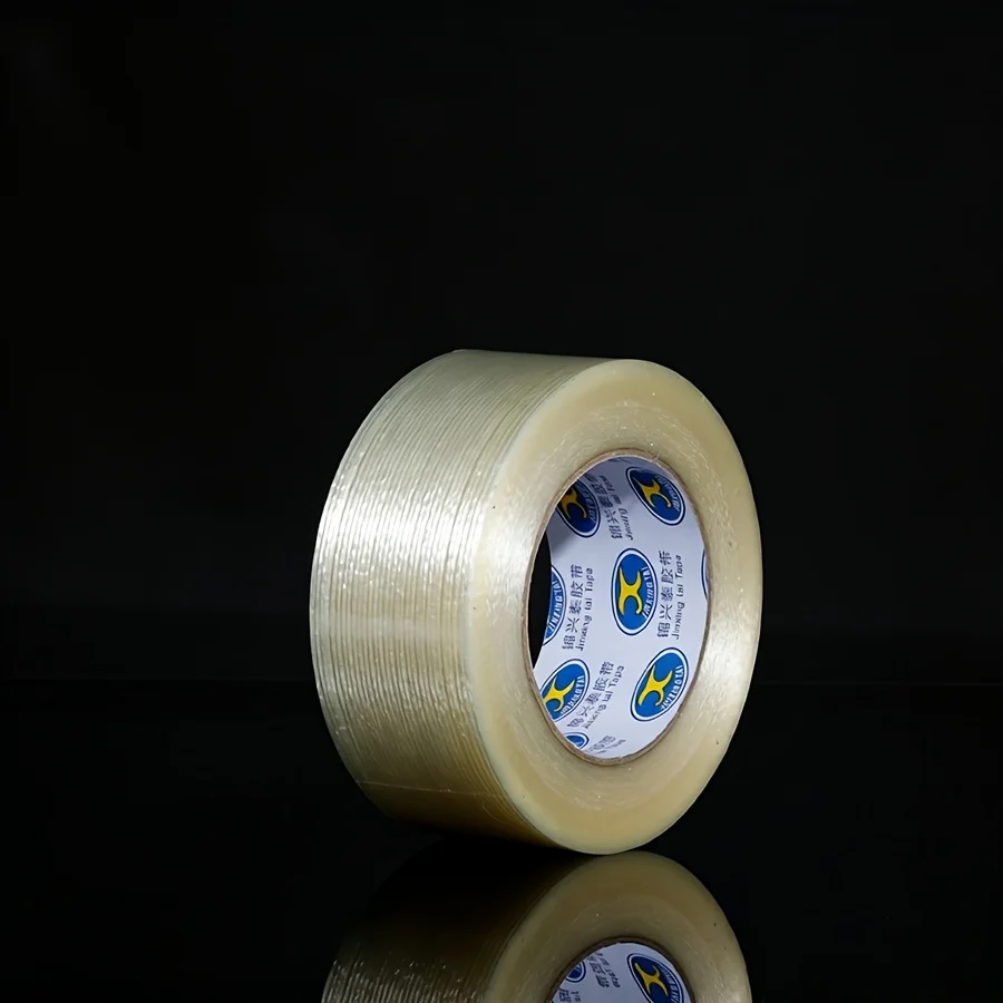Heavy Duty Fiberglass Filament Strapping Tape, High Tensile Strength, 787.4/1968.5 inch Lengths, Residue-Free for