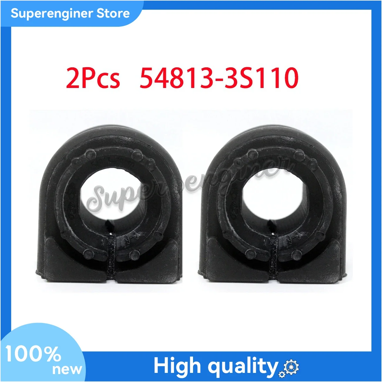 2PCS Front Stabilizer Bar Bushing 54813-3S110 for 11-18 Hyundai Kia OEM 548133S110