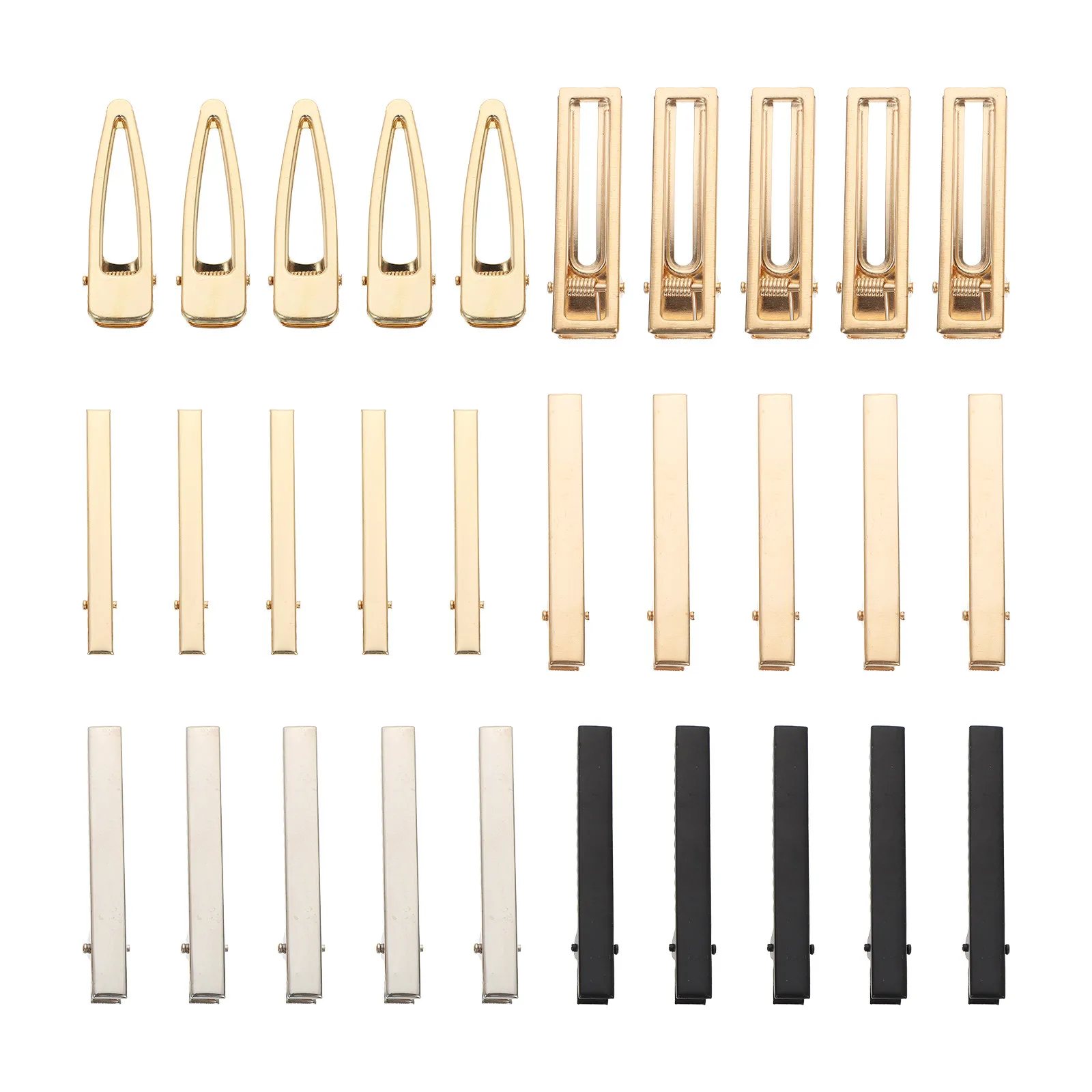 

60 шт. металлических заколок для волос, заколки-зажимы из сплава для укладки волос, для женщин и девочек, для повседневного использования, для вечеринок, зажимы для фиксации волос, ручная работа