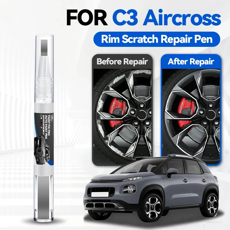 

Ремонтный карандаш для краски (PF1) для Citroen C3 Aircross 2017-2025: Устранение царапин, DIY, автоаксессуары, черный, белый