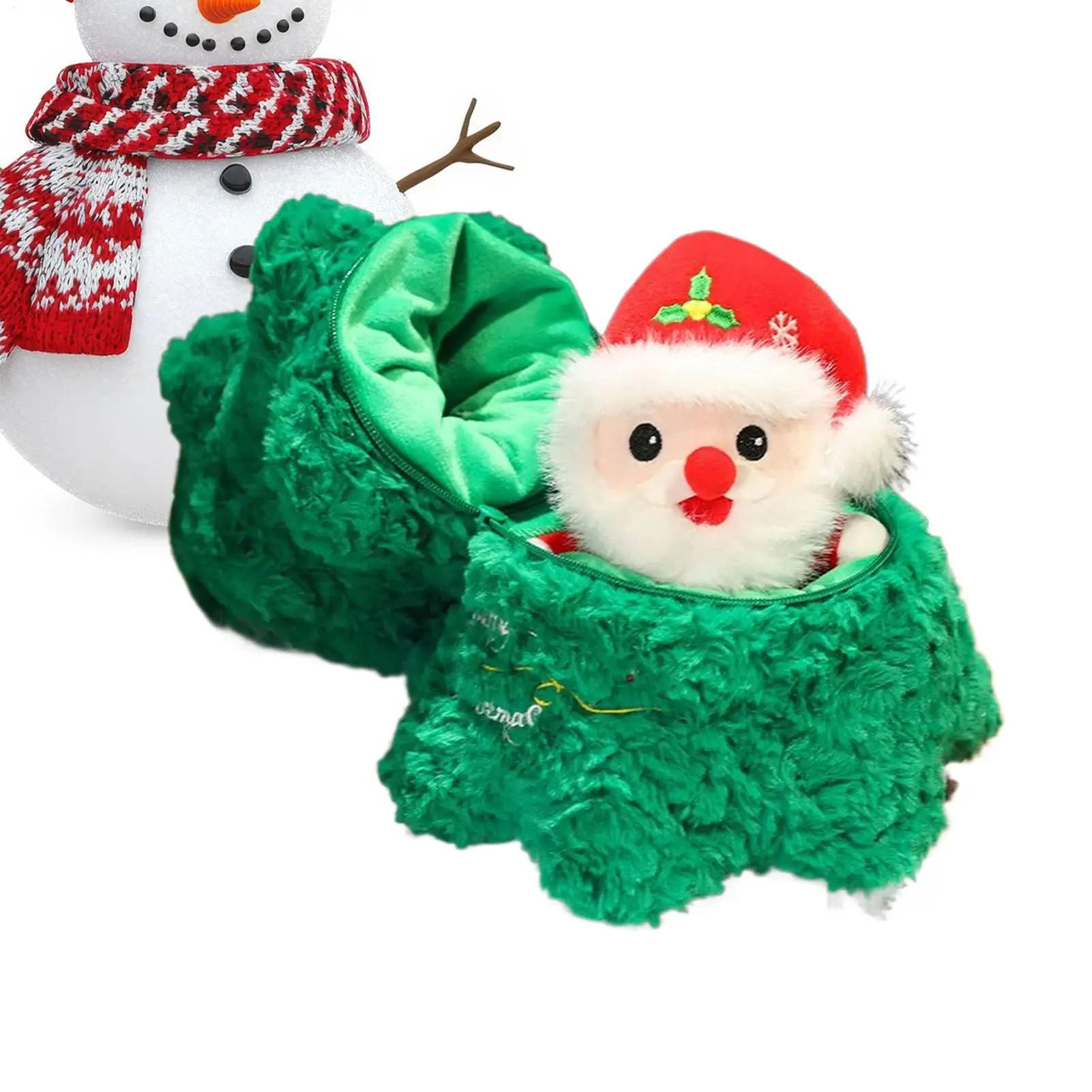 

Рождественская елка, плюшевая Санта-Снеговики, праздничный домашний декор, плюшевая кукла Санта-Клауса, чучело животного для спальни, гостиной, школьного общежития