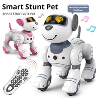 Perro robot interactivo con mando a distancia, luces y sonidos