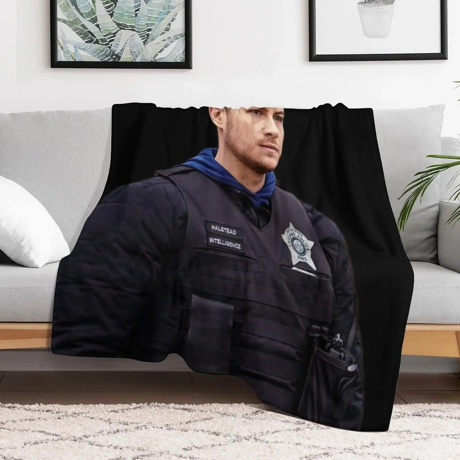 detective jay halstead Throw Blanket Thin Multi-Purpose Blankets