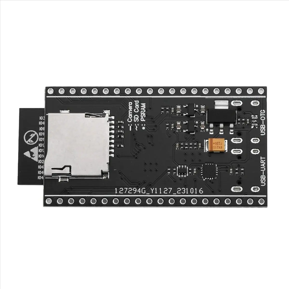 

[ABDH] 3X ESP32-S3 WROOM N16R8 CAM Плата для разработки с модулем Wi-Fi, Bluetooth и камерой, встроенный модуль ESP32-S3-WROOM-1 N16R8
