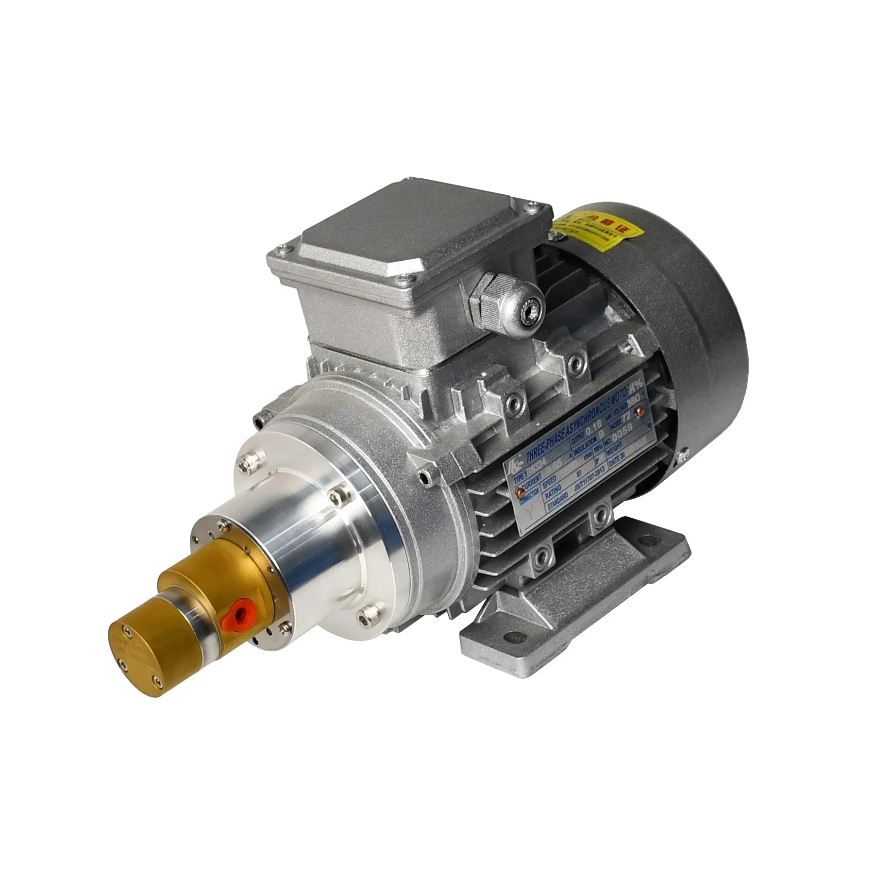 

Wear-resisting Tungsten Steel chemical industrial use micro gear pump M0.60T57Y0.18KW4P