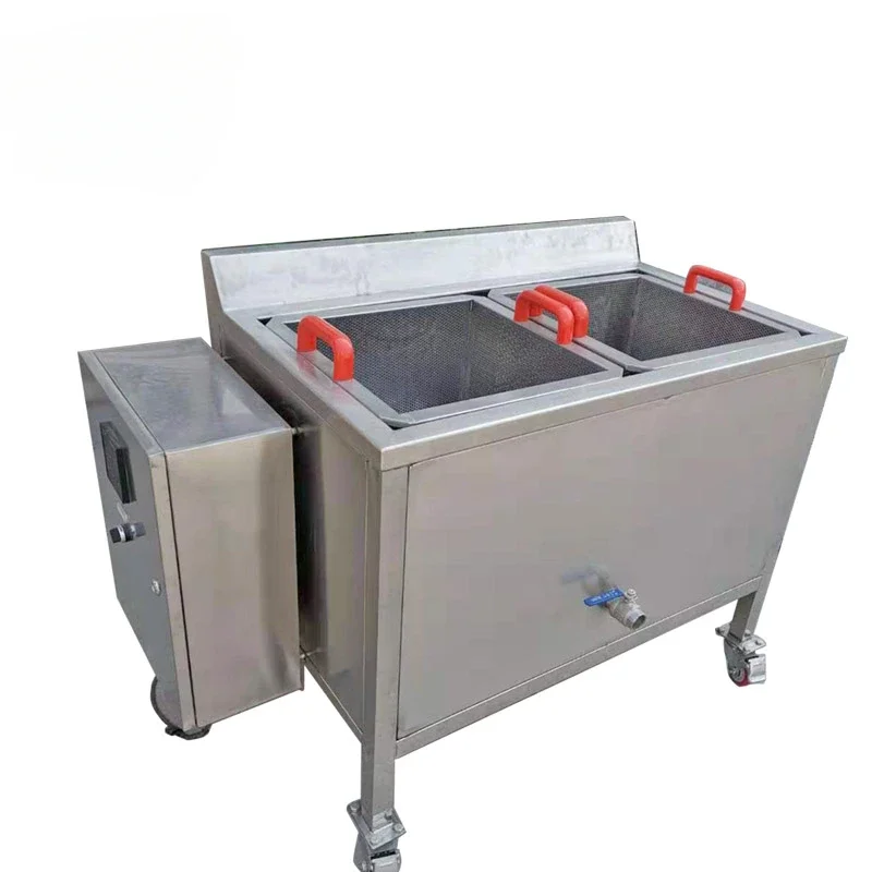 Vegetable Manual Discharging Spinach Blanching Machine