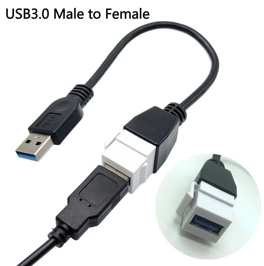 cabo-adaptador-usb-30-macho-para-femea-de-02m-com-conector-keystone-adaptador-de-extensao-usb-20-a-macho-para-a-femea