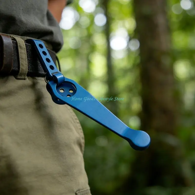 E74E Alloy alloy Cutter Clip with Fast Releases Attachment No Tool Required Sturdy Construction for Wet Conditions Commuting and