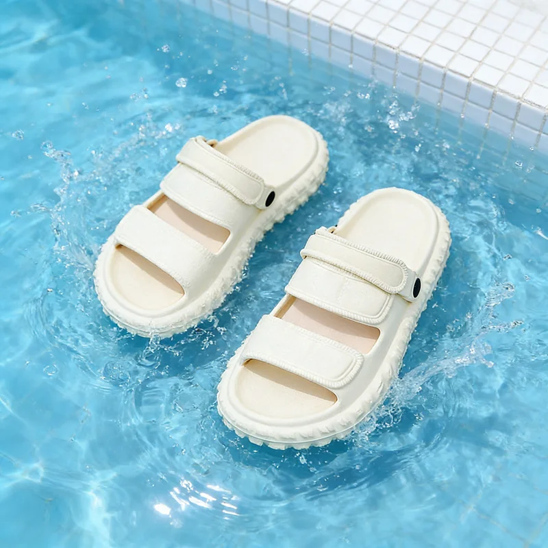 Sandalias informales para hombre, sandalias deportivas de doble uso para verano, suela blanda, antideslizantes, cómodas, para caminar al aire libre, zapatos de playa, moda Joker, para jóvenes