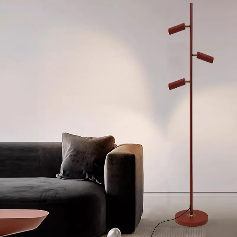 Atmosphere Sunset Spotlight Floor Lamp Live Streaming Room Background Bedsided Table Living Dining Room LongStrip Vertical Light