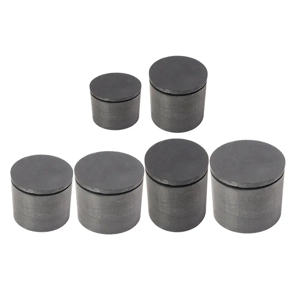 High-Purity Melting Graphite Crucible Good Heat Transfer Performance for High-Temperature Gold And Silver Metal Smelting Tools