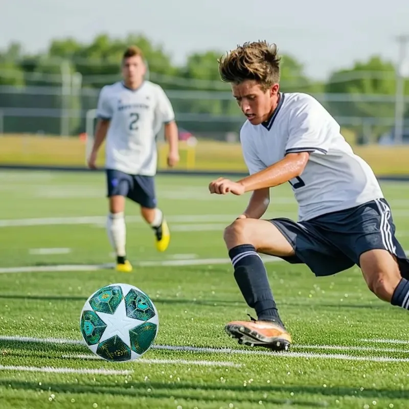 Рисунок 6 - Футбольные мячи стандартного размера 5