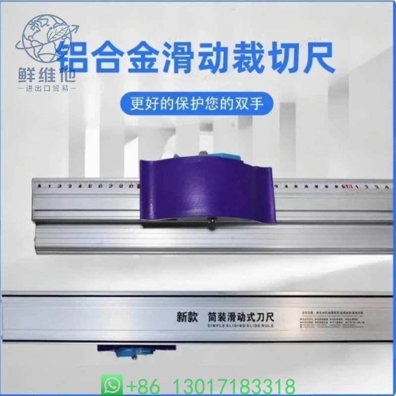 

Sliding Cutting Knife with Aluminum Alloy Ruler for KT Board Paper Leather Art Drawing Tool