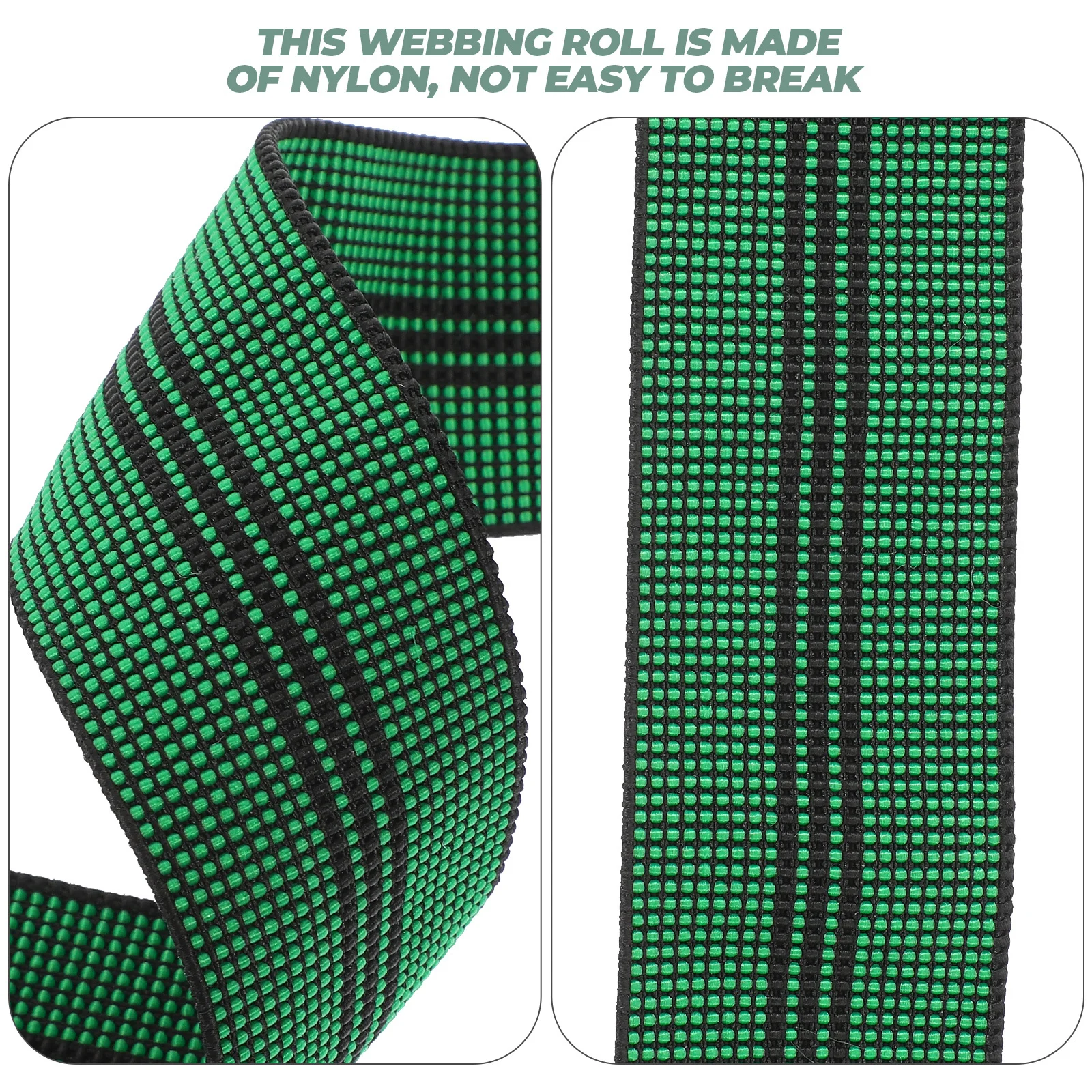 

1Set Sofa Repair Nylon Webbing Elastic Strap Roll Cuttable Chair Webbing Material Chair Repair Material