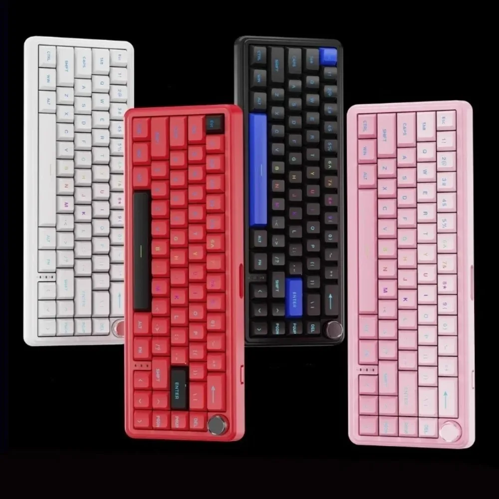 

Ausdom Zeus68 Magnetic Switch Keyboard with Knob Customized Gaming Magnetic Keyboards Low Latency RT0.005mm 8KHZ Polling Rate