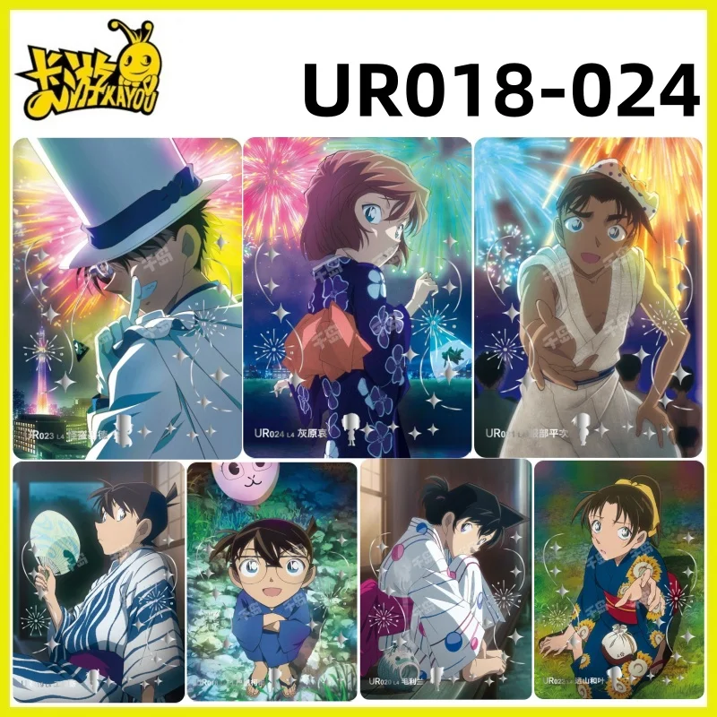 Original Box Spiel Hobbys Sammlung Karte Name Detektiv Conan Klassische Anime Charakter Kaito Rachel Moore Kinder Geschenk