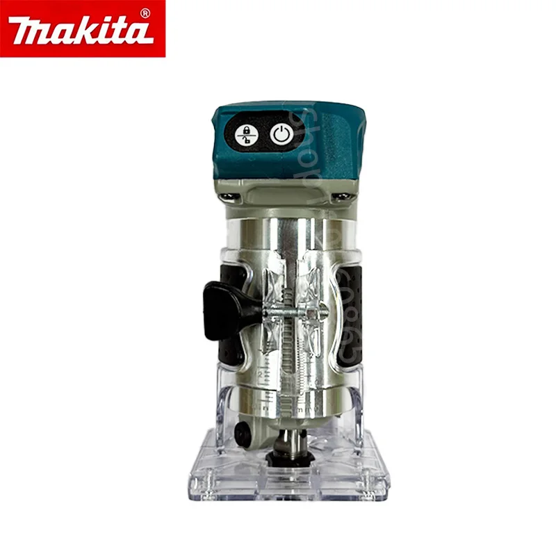 Makita DRT50 Bare 18V Brushless Cordless Router For DIY Cabinet Craft Furniture Edge Finishing Tasks, Battery Not Included