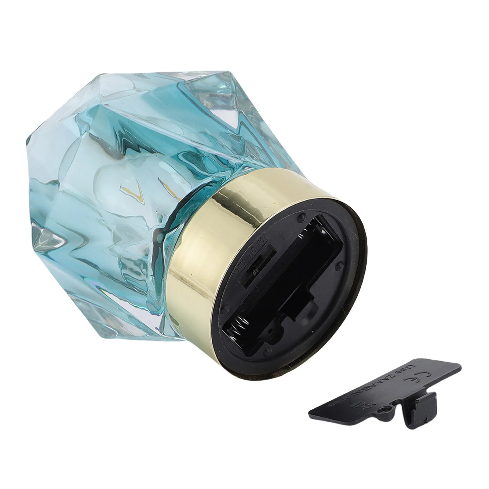 Bedside Table Lamp LED Cordless Table Lamp Glass Battery Operated Retro Desk Lamp with Timer for Entrance Bedroom Bathroom