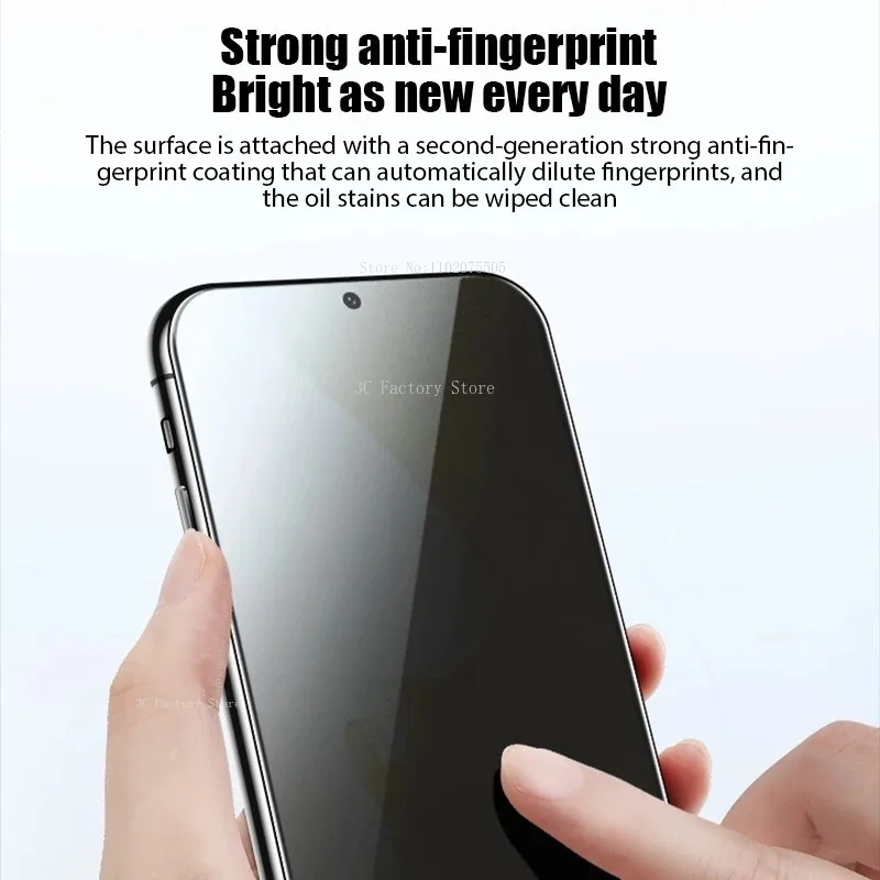3Pcs Privacy Screen Protector for Samsung Galaxy A54 A34 A13 A53 A52 A12 A14 A33 A23 A32 A51 A52S A73 A72 M12 M32 M52 Glass