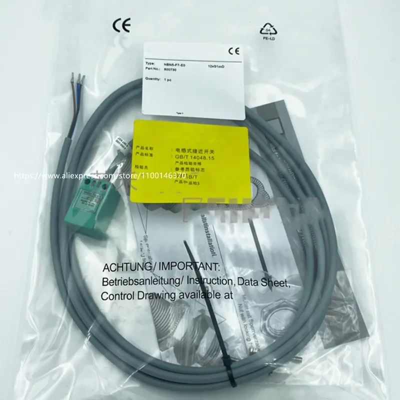 

3Pcs New P+F Small square inductor NBN5-F7-E0 NBN5-F7-E2 NBN5-F7-EO NBN5-F7-E1