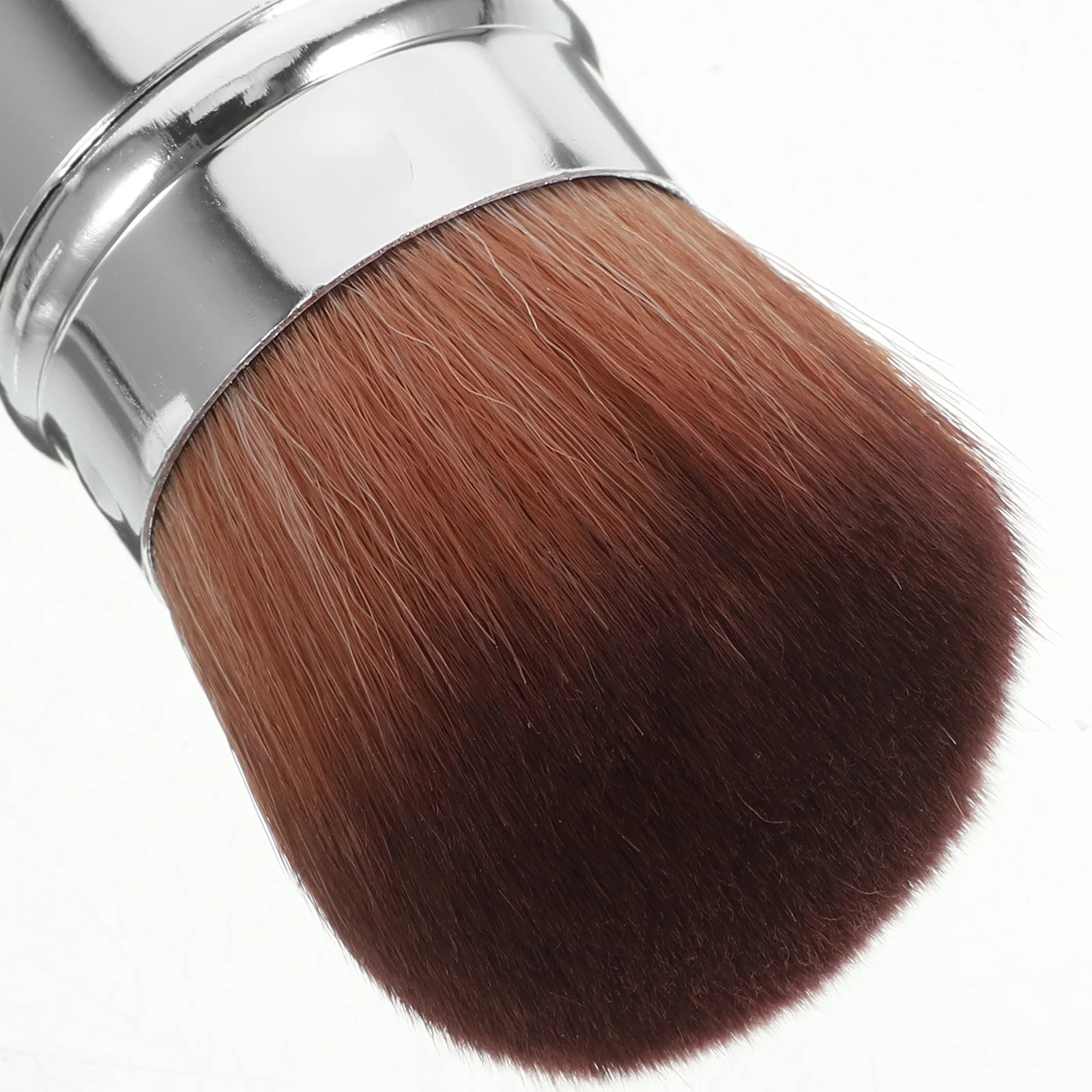 เครื่องมือแต่งหน้า Retractable Blush Brush แปรงมาสคาร่าขนาดเล็ก Travel Powder Foundation Applicator เครื่องมือ