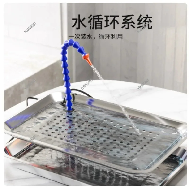 Water Cooling Workstation for Jade Carving - Gemstone Processing Equipment with Integrated Water Pump Circulation System