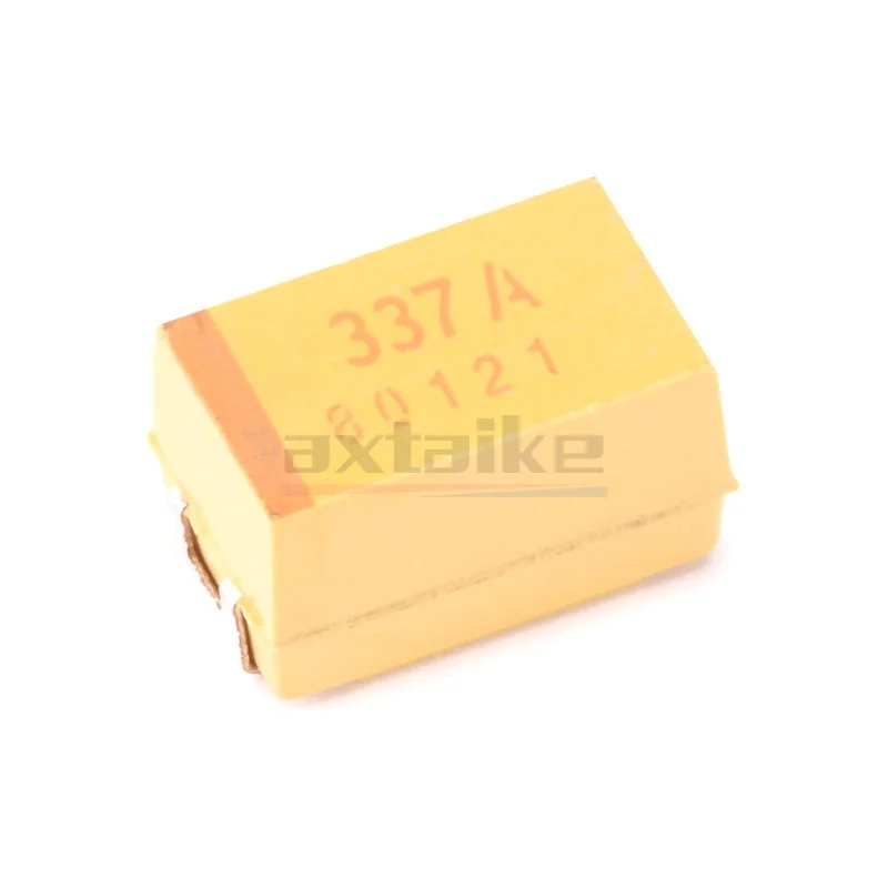 Imagem -02 - tipo 7343 10 Smd 337a 337j Capacitor de Tântalo 10 Peças 6.3v 10v 330uf 337 337k d e