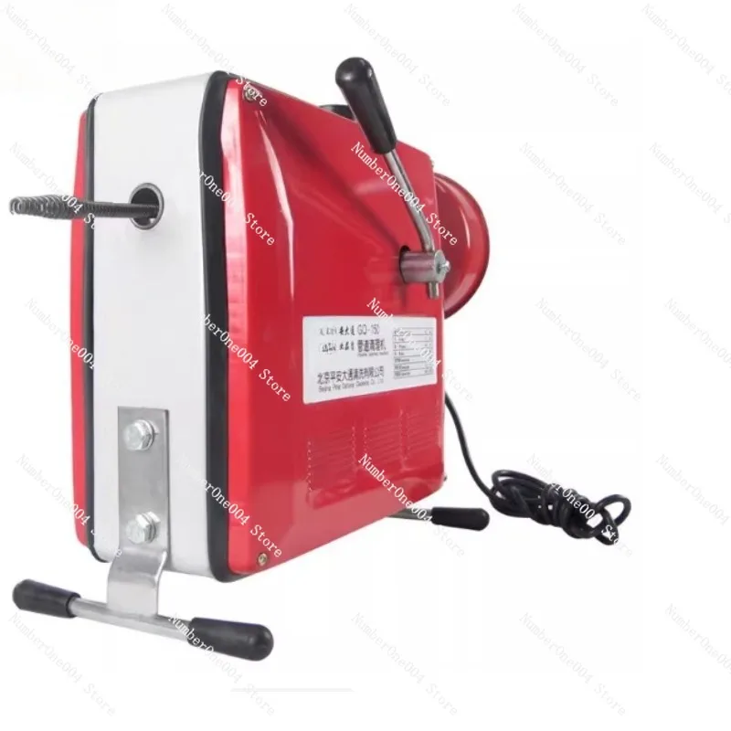 

220vAutomatic Electric Pipe Dredging Machine Sewer Dredger Toilet Floor Drain Dredging Cleaning Machine Drain Pipe Device Clean