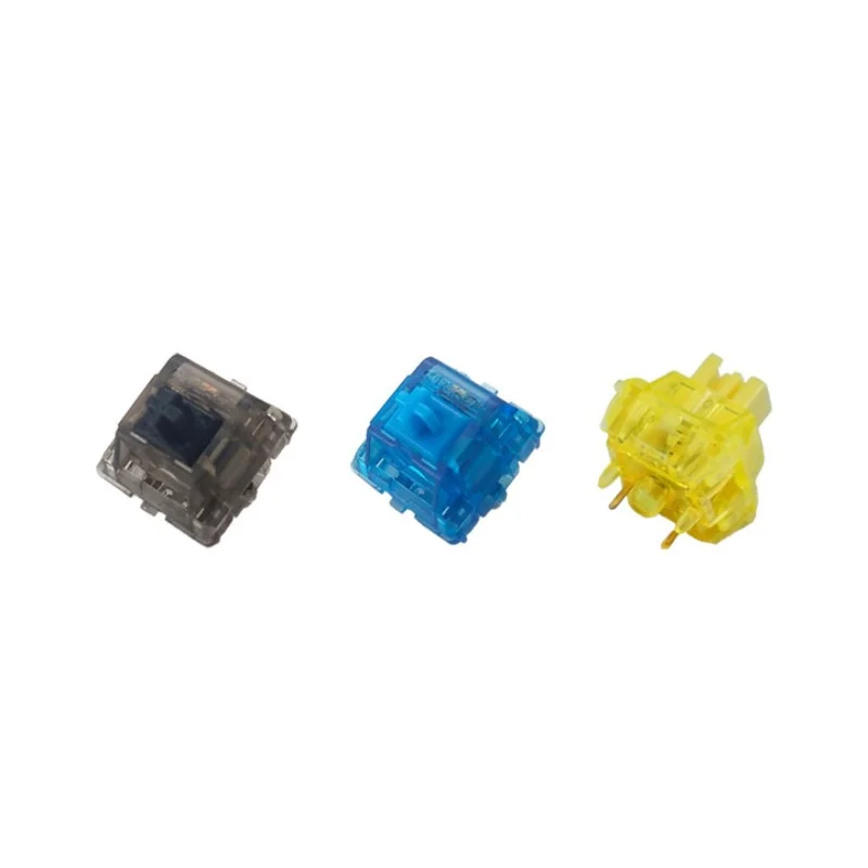 Gateron Keyboard Switch Ink V2 Series Switches Yellow Blue Black Switch Half-transparent 5pins Linear Tactile Switches