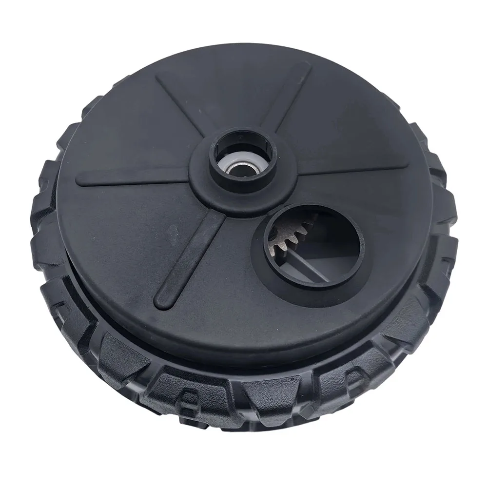 2er-Pack 8 Zoll 580365301 Mäher-Antriebsräder und 581840401 Innere Staubschutzabdeckungen für Craftsman Rasenmäher-Reparaturset