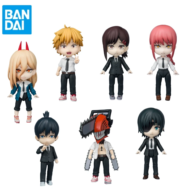 

In Stock Brand New Bandai Figuarts Mini Pava Denci Pochita Higashiyama Red Makima Himeno Denci-action Figure Collection Gift