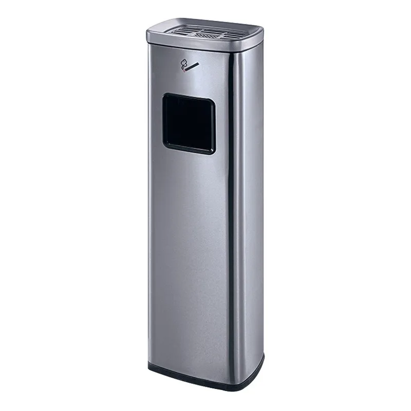 Cigarette butt column, hotel ashtray, outdoor trash bin, lobby smoking area, ashtray box, vertical cigarette butt collector