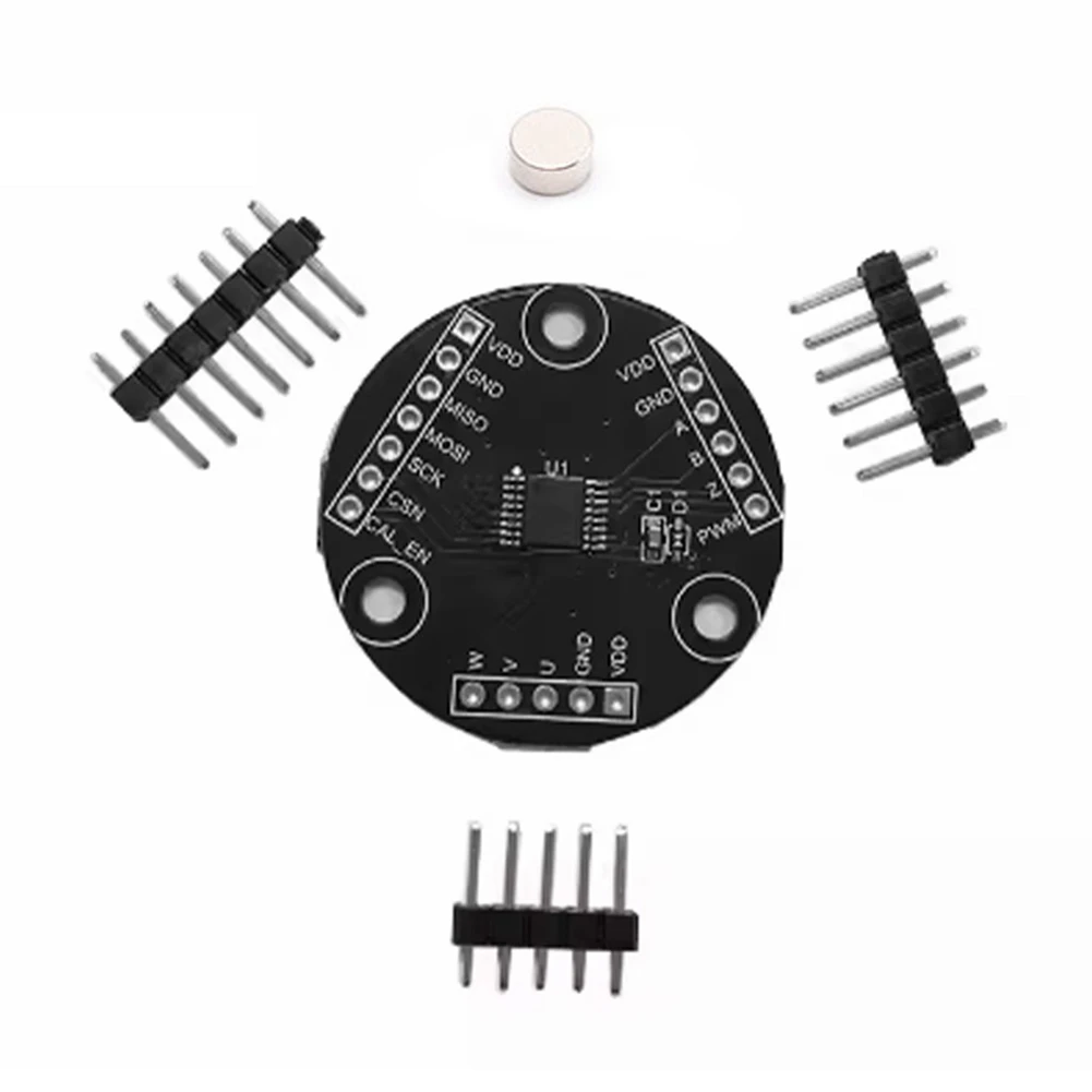 A49T MT6826S High High Speed Magnetic Encoder Magnetic Induction Angle Measurement Sensors Module ABZ UVW