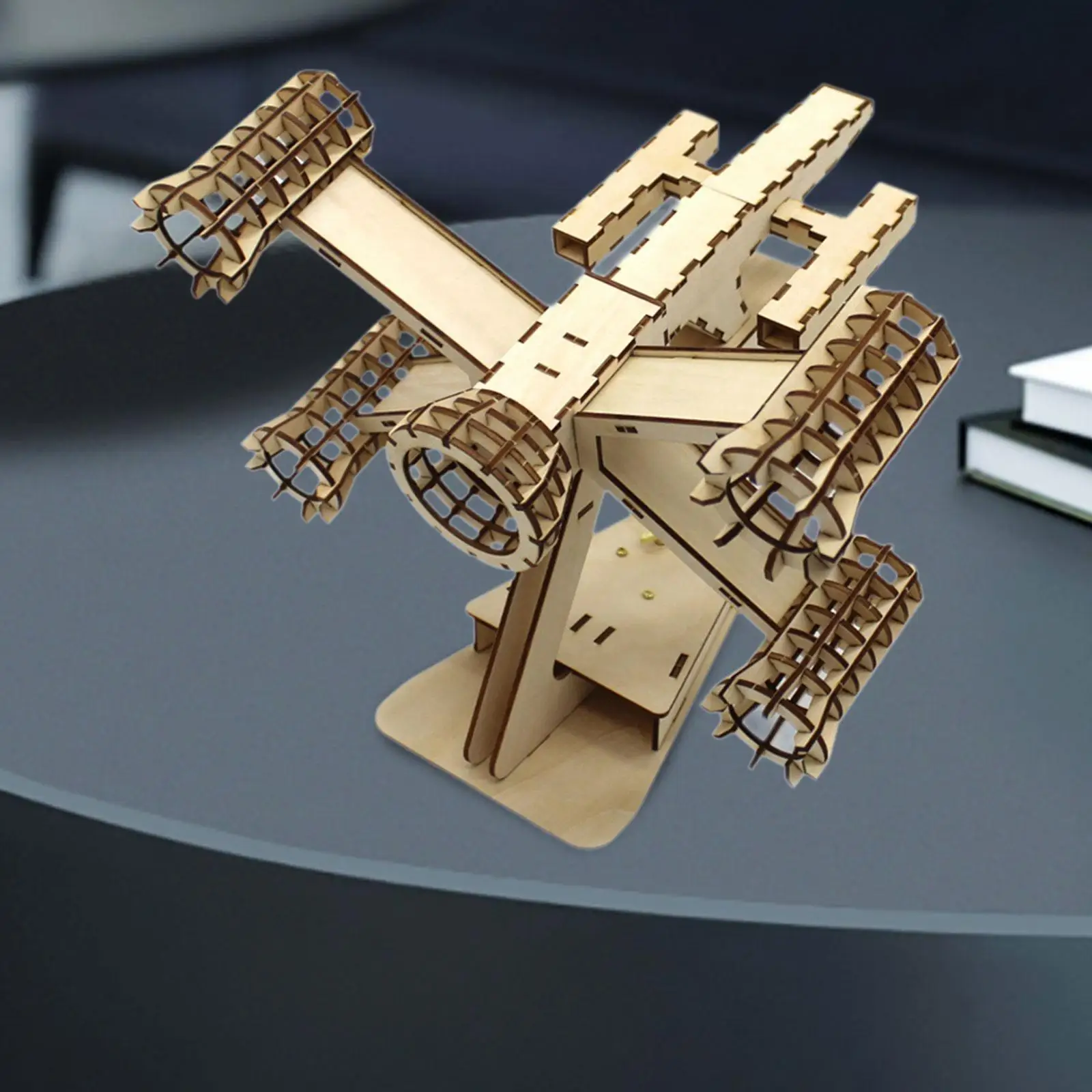 

DIY Spacecraft Model Toy Easy Assembly with Instruction Manual Kids Educational Toy for Birthday Gift Teaching Aids Children