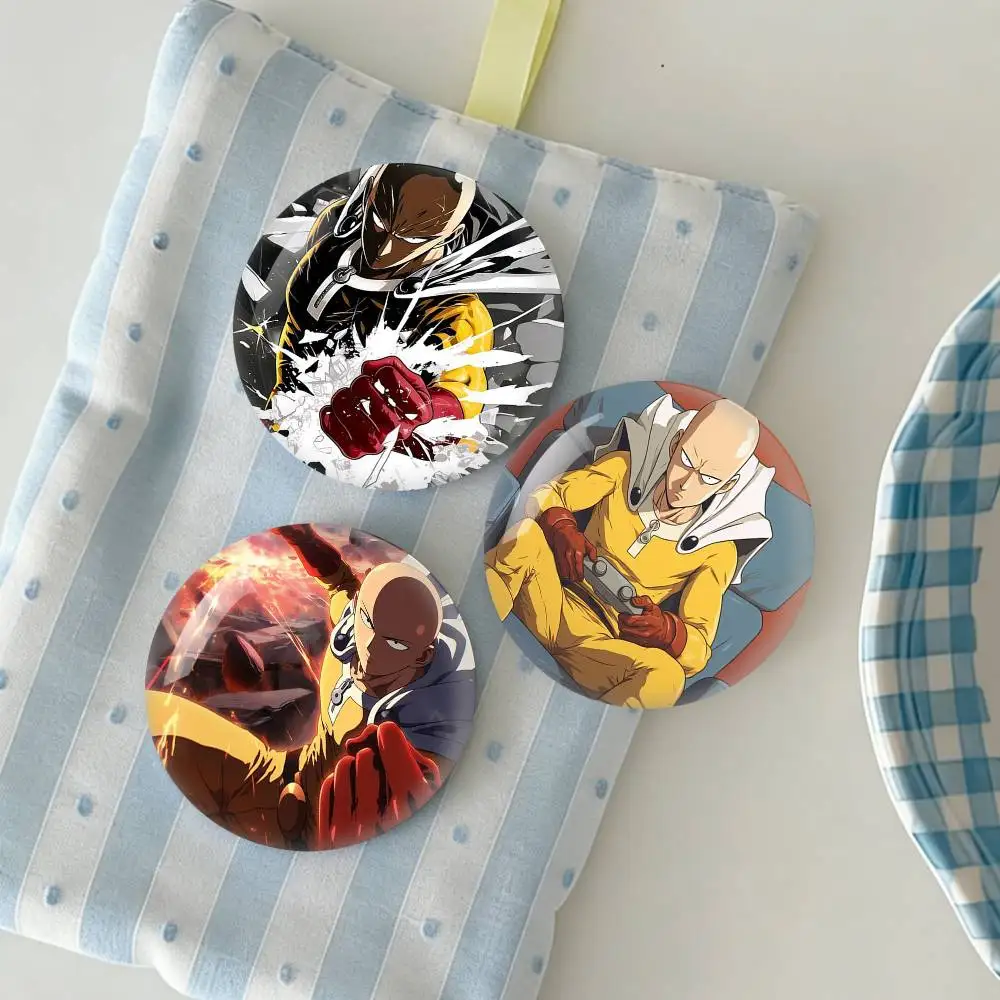 

One-S P-Punch A-Anime Badge Creative Pins Brooch for Bag Clothes Hat Decor Gifts Fans Collect