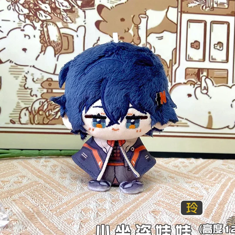 10cm Zenless Zone Zero Plush Ellen Joe Belle Asaba Yuma Hoshimi Miyabi ZZZ Plush Wise Zhu Yuan Dolls Bag Pendant Keychain Gift