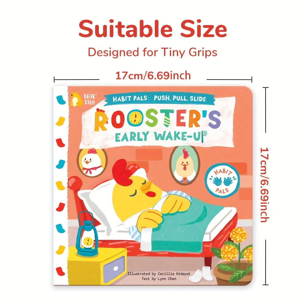 كتاب سحب صغير للأطفال فرس النهر تنظيف الأسنان موضوع النظافة الشخصية عادات التعليم المبكر منظمة كتاب هدية #2