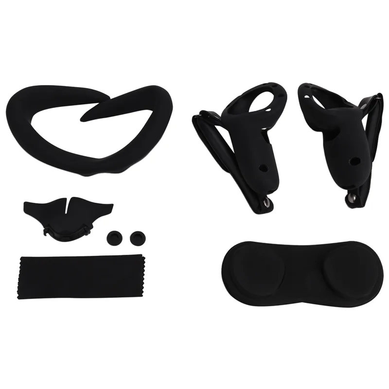 B50B-For Meta Controller يغطي غطاء العدسة حجب الضوء، وسادة الأنف وغطاء الوجه للملحقات أ #2