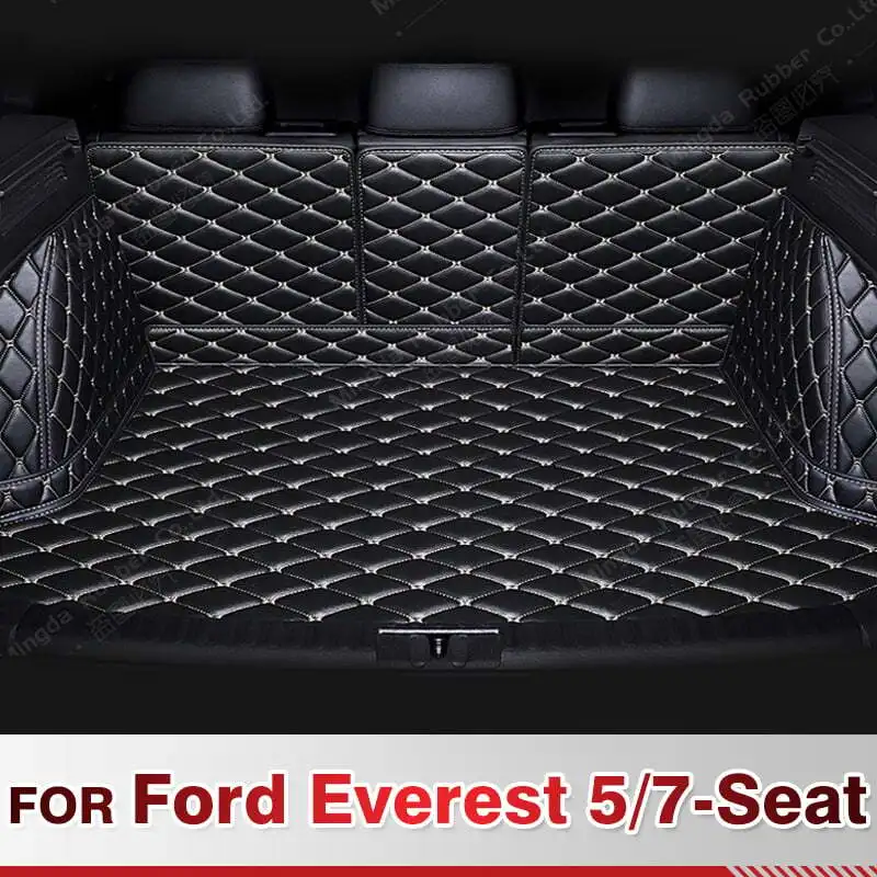 

Для Ford Everest 5/7-Seat авто полное покрытие коврик для багажника автомобильный антигрязный коврик защитный коврик грузовой вкладыш аксессуары для интерьера