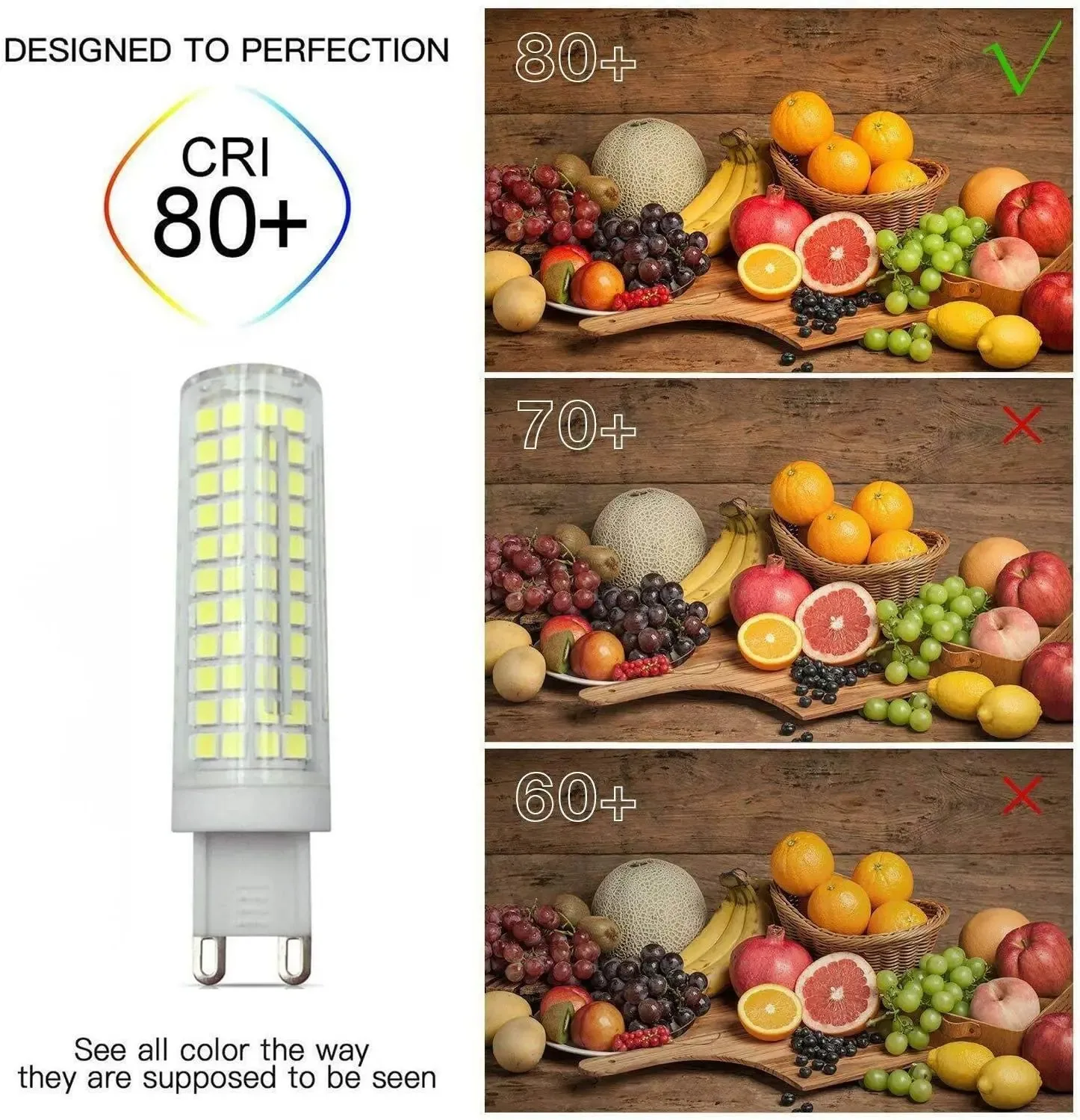 عكس الضوء 15 واط E14 E12 E11 BA15D G9 LED الذرة كريستال الثريا LED لمبة LED مصباح سيراميك 136 المصابيح 110 فولت 220 فولت