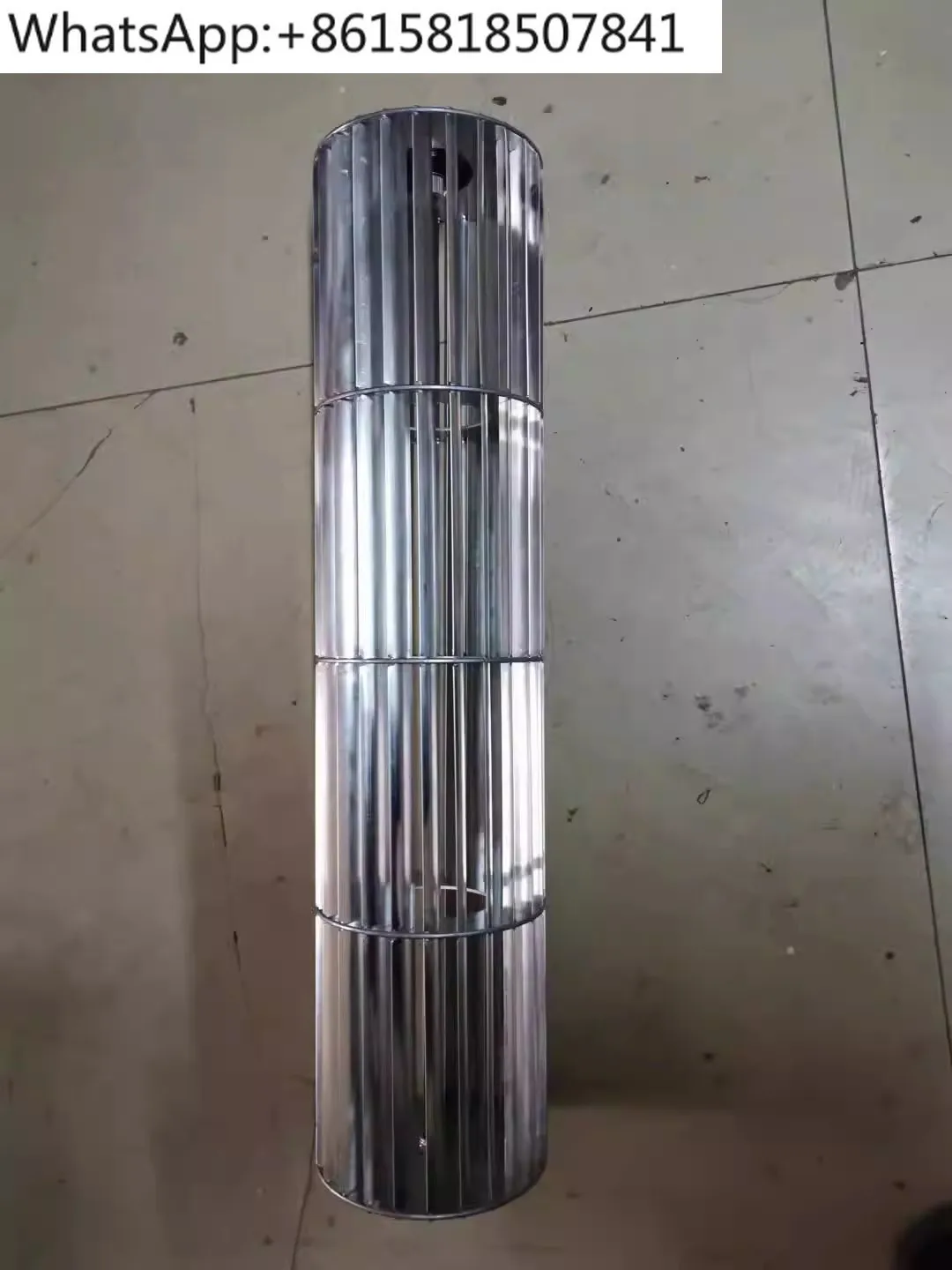 

Air curtain machine Cross-flow fan Wind wheel Fan blade Aluminum alloy High temperature resistance Durable diameter 12/15/18