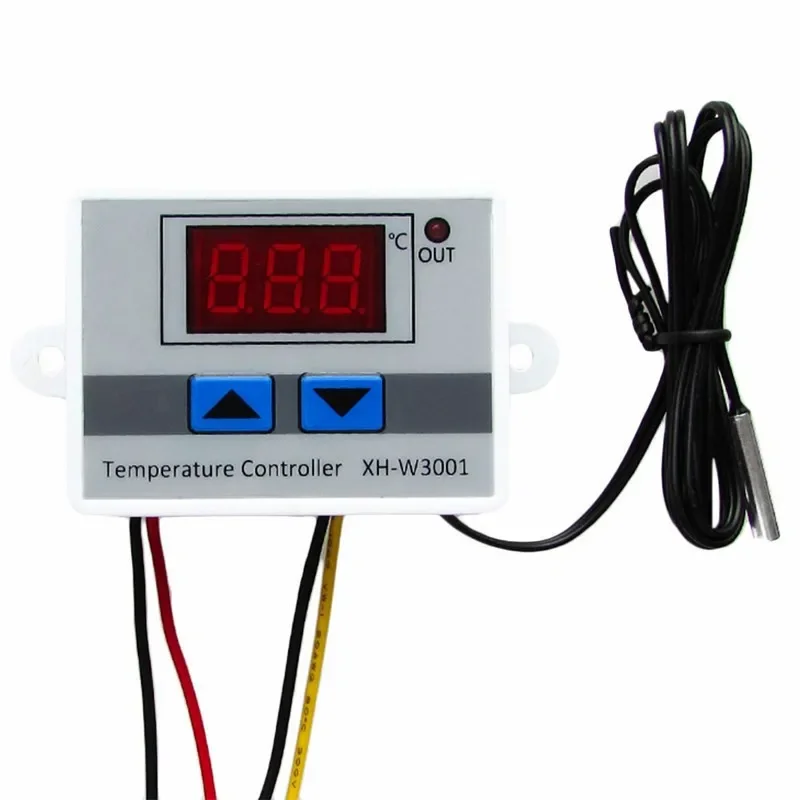 XH-W3001 Digital Control Temperature Microcomputer Thermostat Switch Thermometer New Thermoregulator 12/24/220V