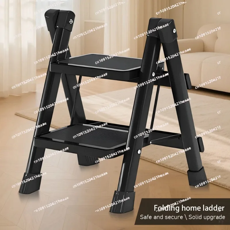 Suitable for 2 Steps Household Ladder Multi-functional Indoor Telescopic Folding Thickened Herringbone Ladder Step