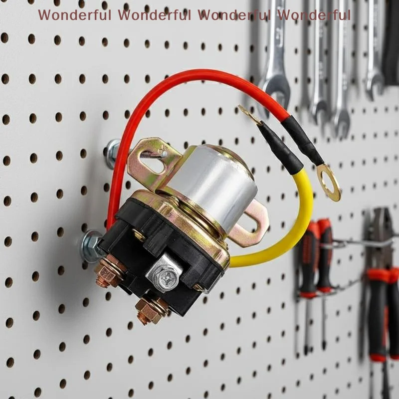 Industrial Grade 12V 24V 150A Start Relay Pure Copper Reliable for Deceleration Motor and Heavy Loads