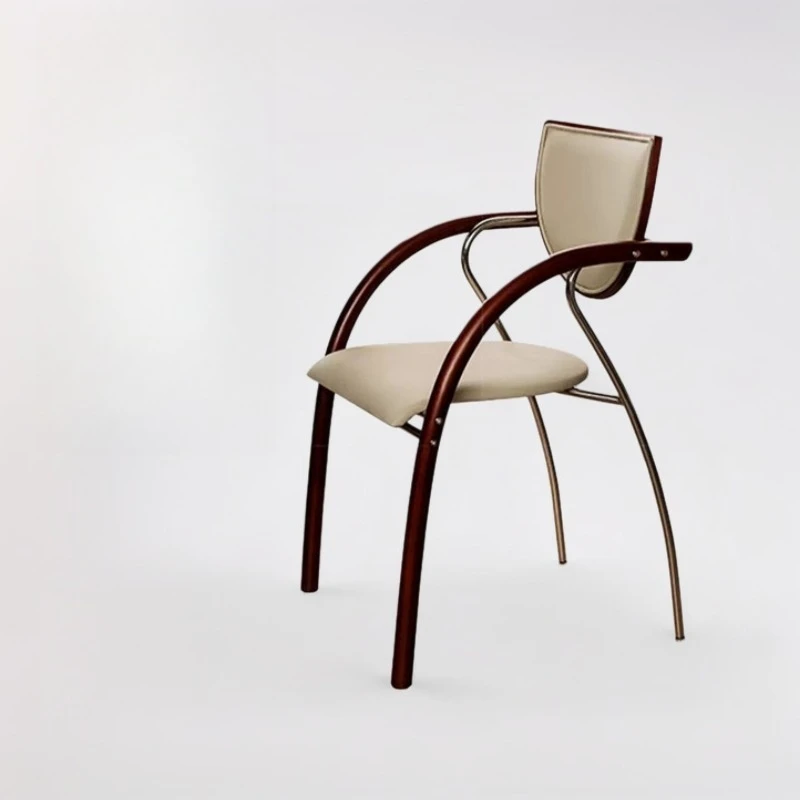 Minimalist home use for light luxury solid wood dining tables and chairs, living room and home use